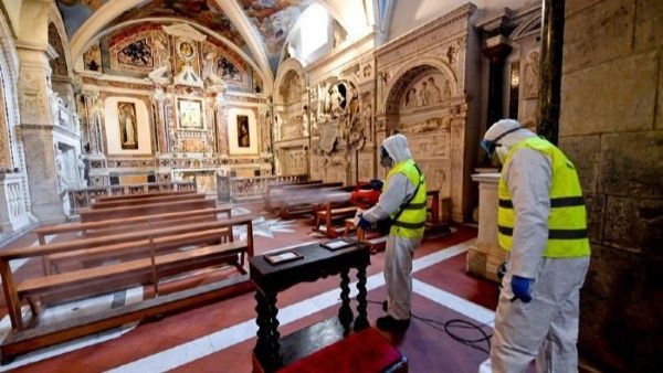 La Iglesia le concedió el perdón de los pecados a los infectados con coronavirus | Internacionales