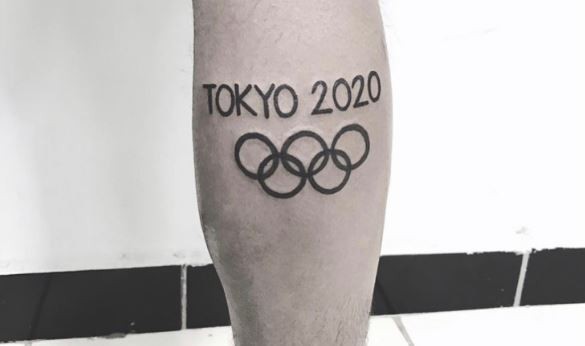Un atleta paraguayo se tatuó "Tokio 2020": pide ayuda para cambiar el 0 por el 1 | Deportes