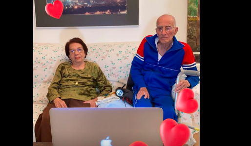 Amor en cuarentena: el marido de 92 años que le tiñe el pelo a su mujer | Curiosidades