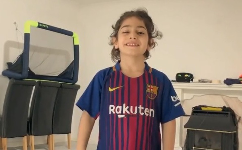 El influencer de 5 años que enloquece hasta a su ídolo Lio Messi con sus jueguitos | Redes