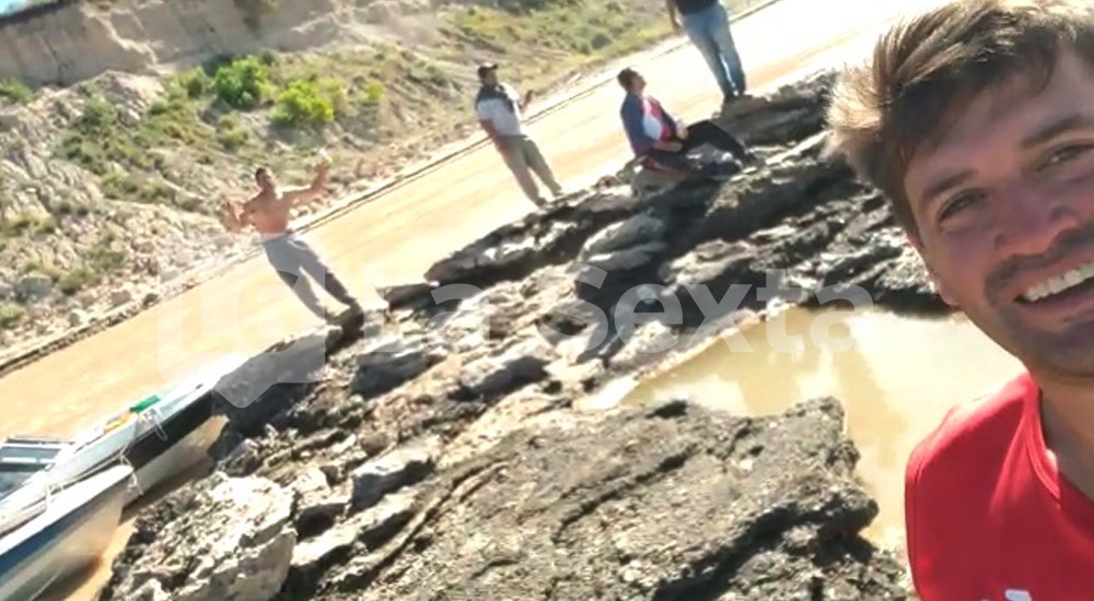 VIDEO: un grupo de amigos violó la cuarentena y se fue a pasar el día al río Paraná | Actualidad