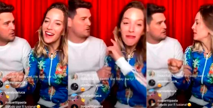 Video: Michel Bublé, otra vez cuestionado por un polémico gesto que tuvo con Luisana Lopilato | Espectáculos