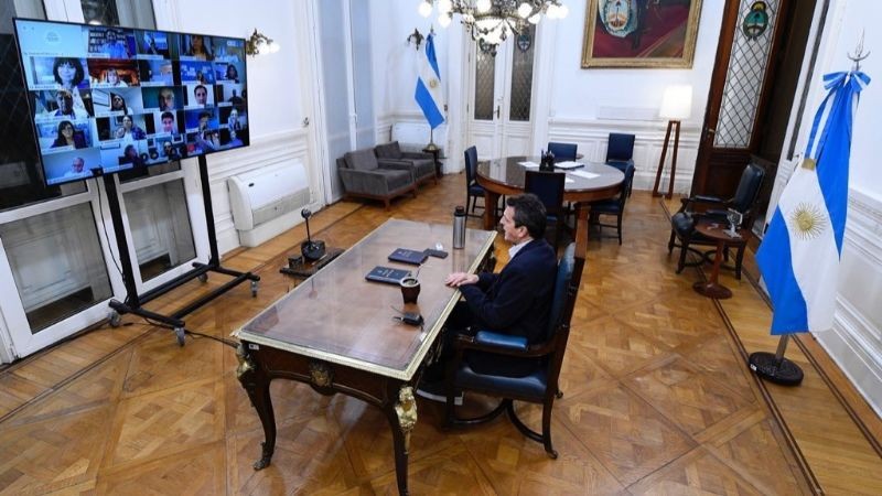 Recinto virtual: Massa definirá con jefes de bloques cómo funcionará Diputados | Política