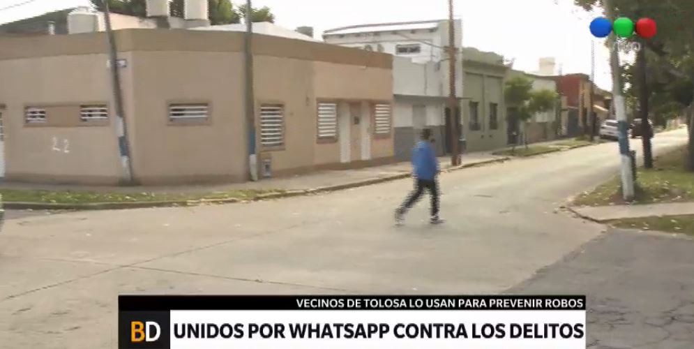 Vecinos de Tolosa se organizan contra la inseguridad con WhatsApp | Actualidad