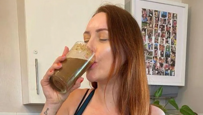 La influencer vegana que toma un licuado con semen de su novio para mejorar su salud | Curiosidades
