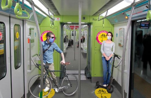 Subte: se podrá viajar con bicicletas y monopatines en el primer y último vagón | Actualidad