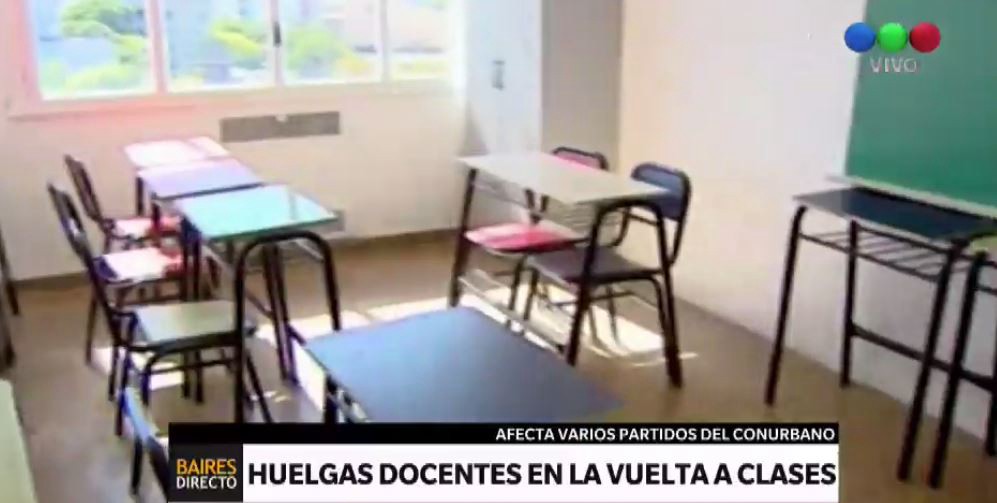 Huelgas docentes complican la vuelta a clases en seis provincias | Actualidad