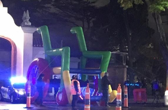 Choferes de combis para personas con discapacidad marcharon a la Quinta de Olivos | Actualidad