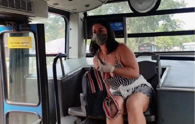 Escándalo en Colombia: grabaron un video porno en el transporte público | Internacionales