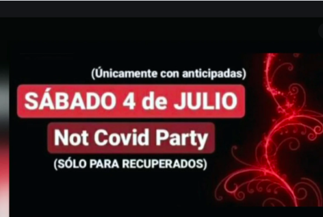 Aclaran que la "Not Covid Party" será por zoom | Actualidad