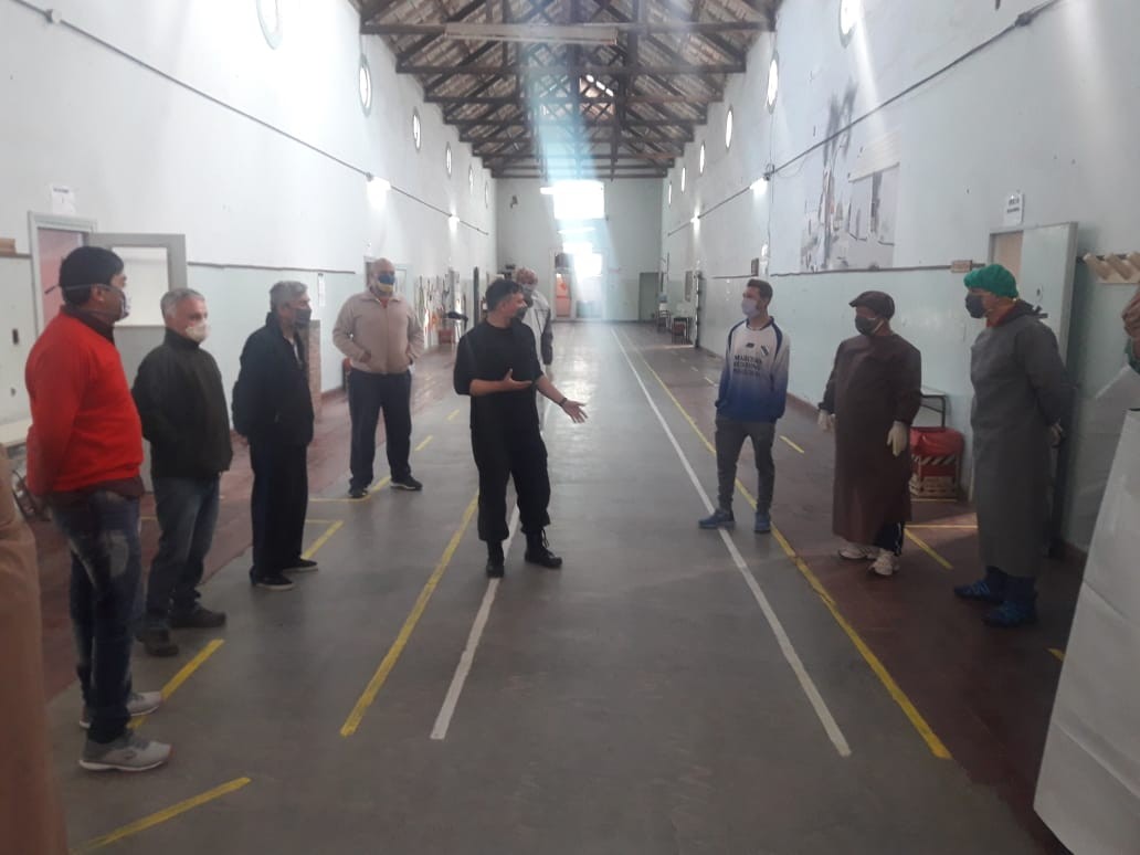 Capacitaron a 14 presos para atender casos de urgencia por Covid-19 en Bahía Blanca | Actualidad