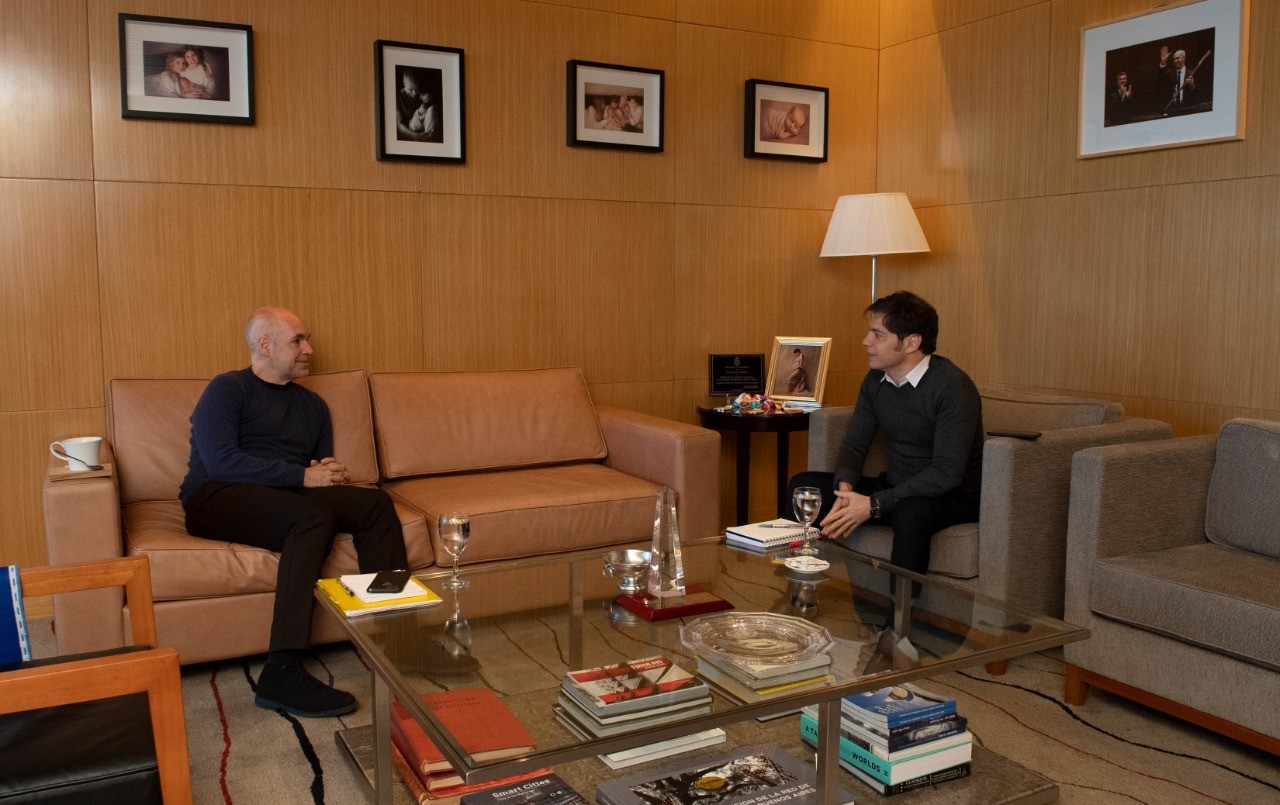 Kicillof y Larreta se reunieron para evaluar la estrategia a seguir | Política