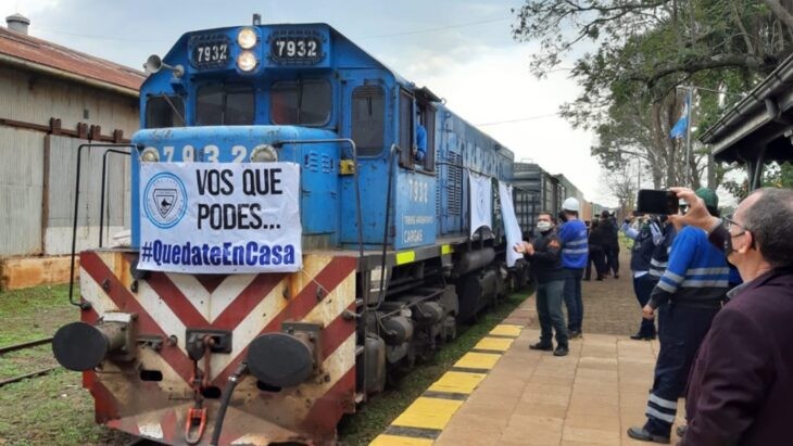 Tras dos años de inactividad, partió de Misiones tren de cargas de la línea Urquiza | Actualidad
