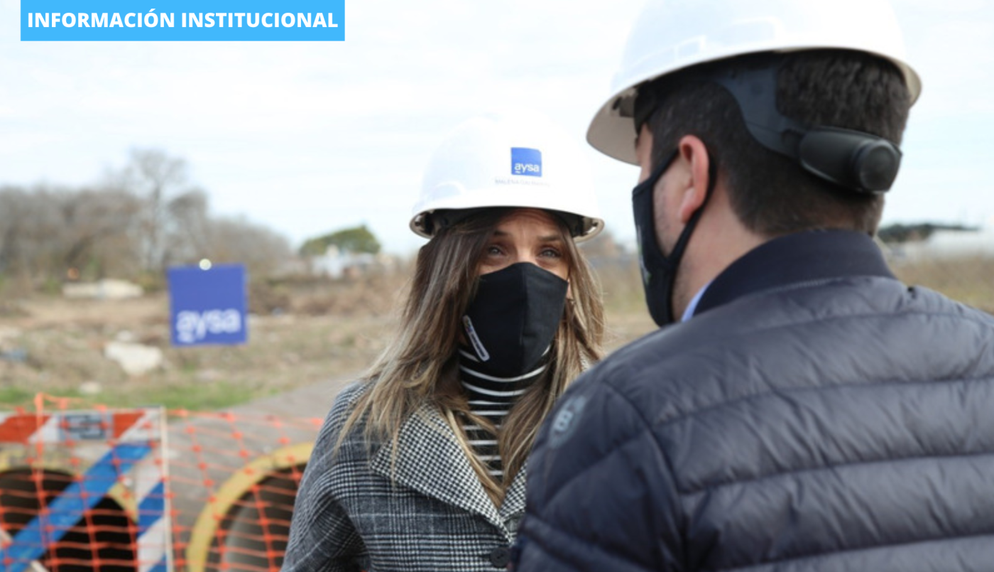 AySA firmó un convenio de obras con el partido de Malvinas Argentinas | Actualidad