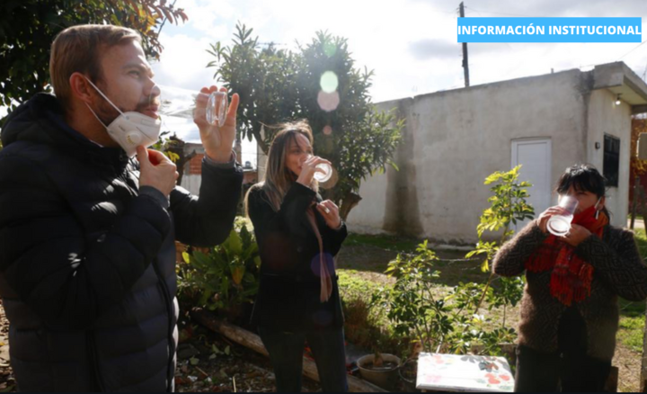 Galmarini inauguró una red de agua potable en Ezeiza | Actualidad