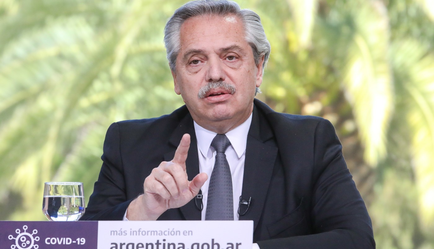 Alberto Fernández sobre la marcha del lunes: "Es una invitación al contagio" | Política