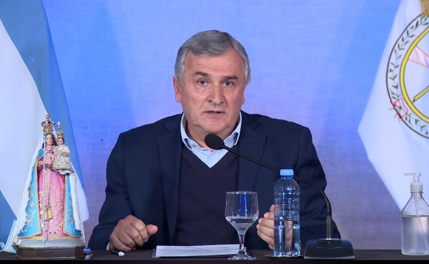 El gobernador de Jujuy, Gerardo Morales, dio positivo por coronavirus | Política