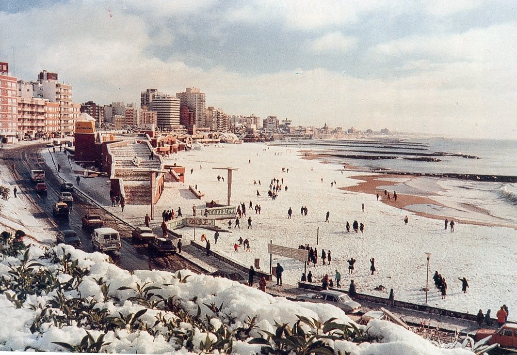 Nieve y mar: Podría nevar esta semana en Mar del Plata | Actualidad