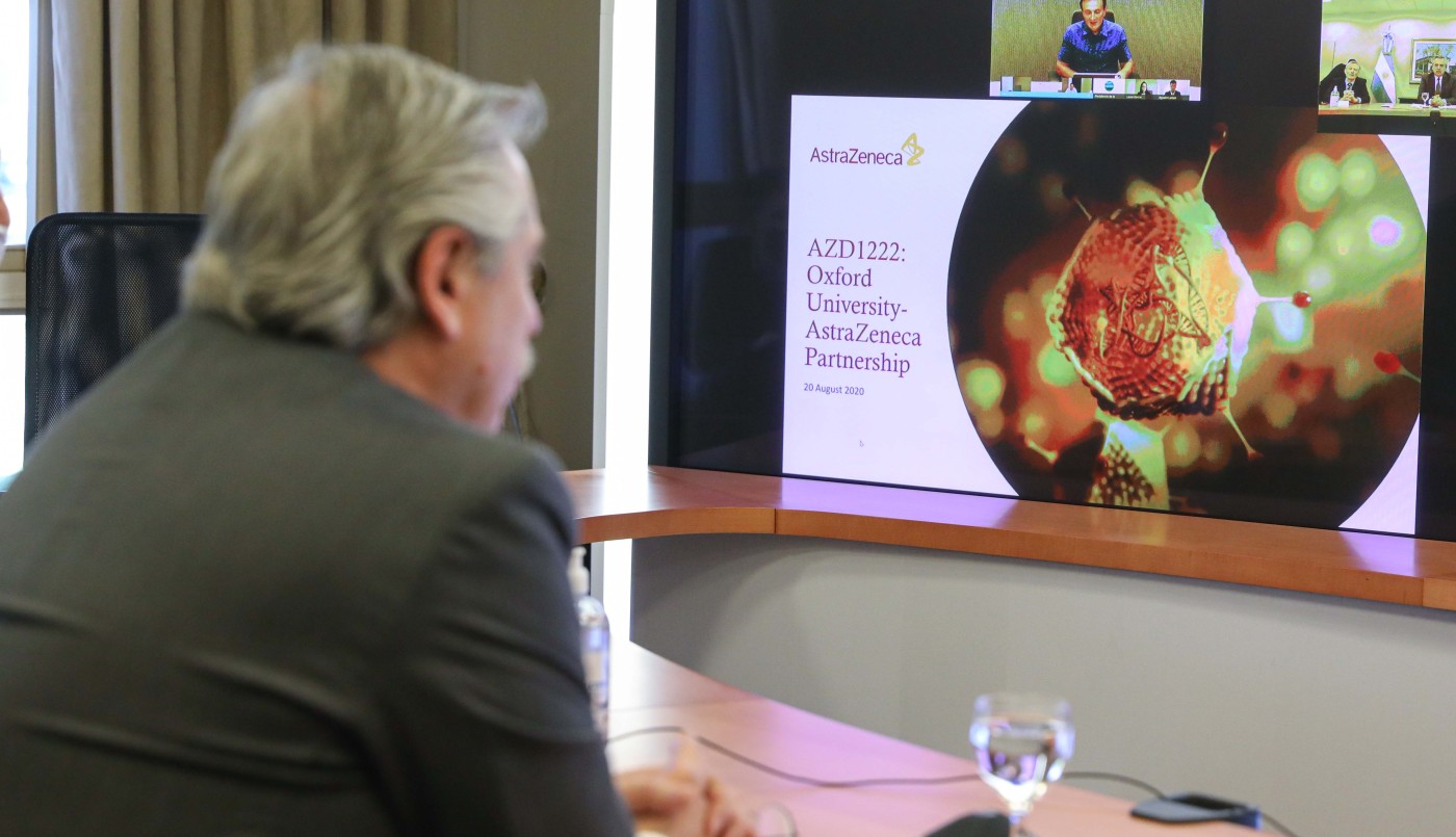 “Que la vacuna se produzca sin fines de lucro y en la Argentina es cumplir un sueño”, dijo el Presidente | Política