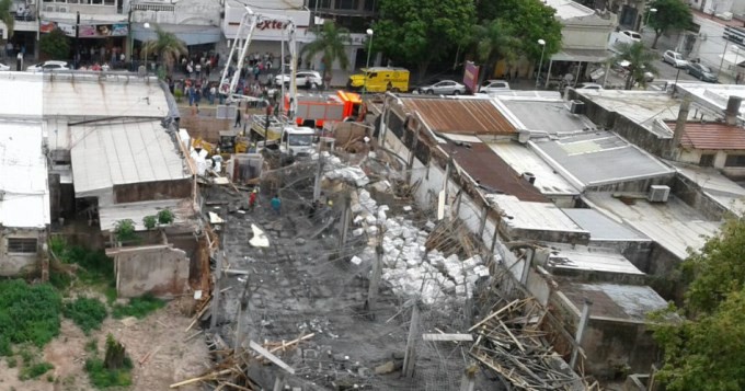 Derrumbe en Campana: tres obreros murieron | Actualidad