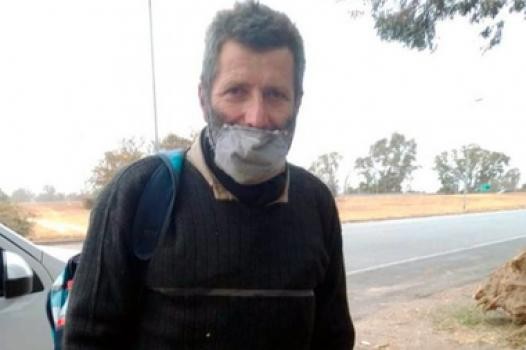 Un albañil consiguió trabajo en otra ciudad y emprendió el viaje a pie | Actualidad