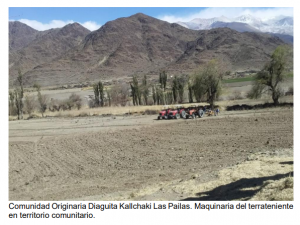 Diaguitas denuncian que empresarios dañaron sus tierras y destruyeron sitios arqueológicos en Salta | Actualidad