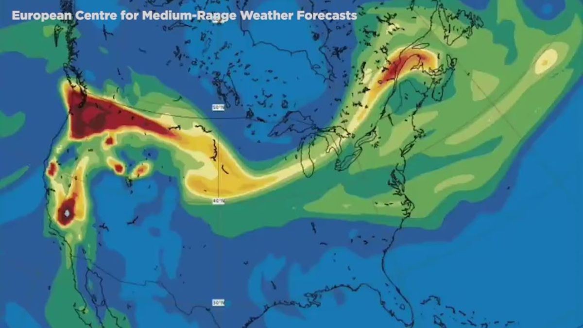 El humo de los incendios en la costa oeste de EEUU llegó a Europa | Clima, naturaleza y medio ambiente