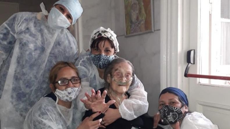 La historia de la abuela de Burzaco de 110 años que se curó de coronavirus | Actualidad