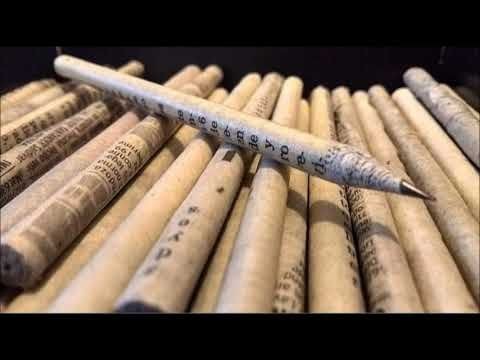 Lápices sustentables: un mendocino creó pinturitas con material reciclado que llegan a todo el país | Actualidad