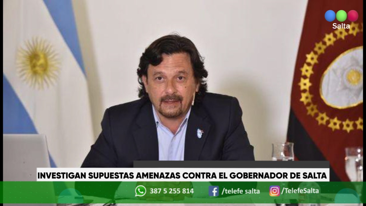 Investigan supuestas amenazas contra el Gobernador de Salta | Política