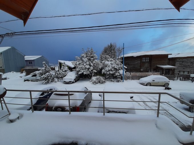 Invierno en primavera: la mayor nevada del año en Ushuaia | Actualidad