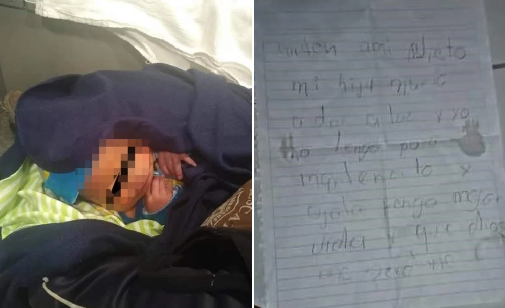 Abuelo abandonó a su nieto bebé dentro de una caja de pizza: "Ojalá tenga mejor vida" | Internacionales