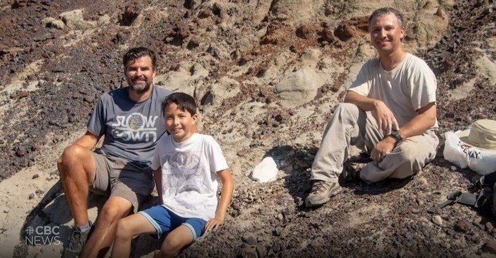 Salió a explorar con su papá y halló un dinosaurio de 69 millones de años | Curiosidades