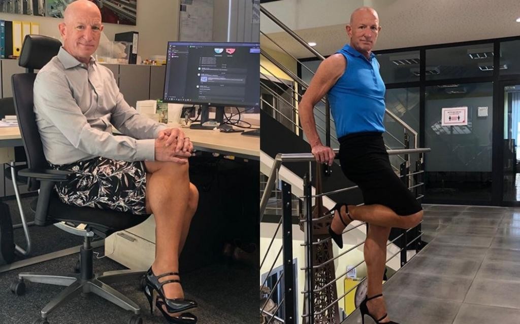 Tiene 61 años, tres hijos y desafía los estereotipos: usa pollera y tacos altos | Curiosidades