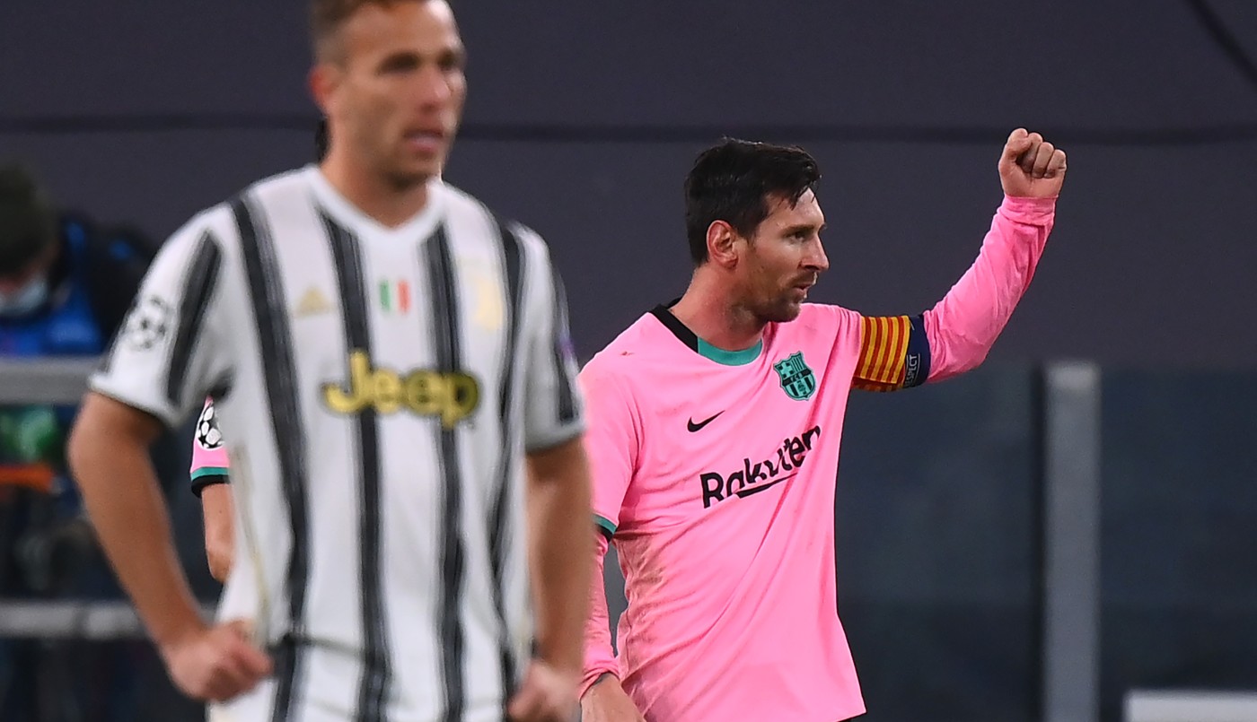 Con un gol de Messi, el Barcelona superó a la Juventus en la Champions League | Deportes