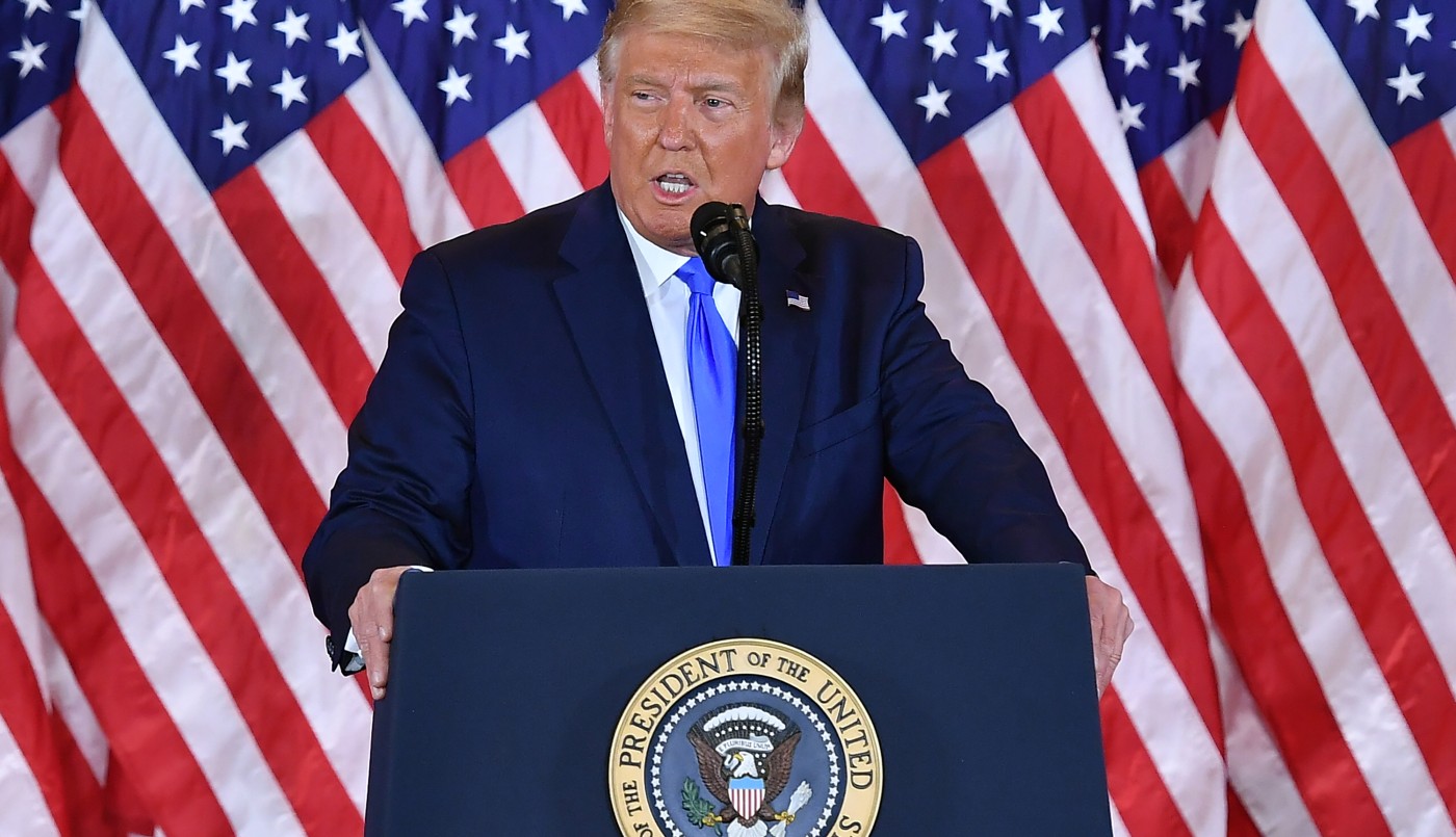 Elecciones en Estados Unidos - Donald Trump: "Ganamos la elección, pero quieren hacer un fraude" | Internacionales