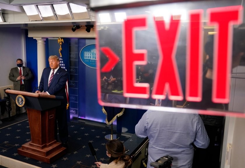 Un vocero de Biden amenaza con expulsar a Trump por la fuerza de la Casa Blanca | Internacionales