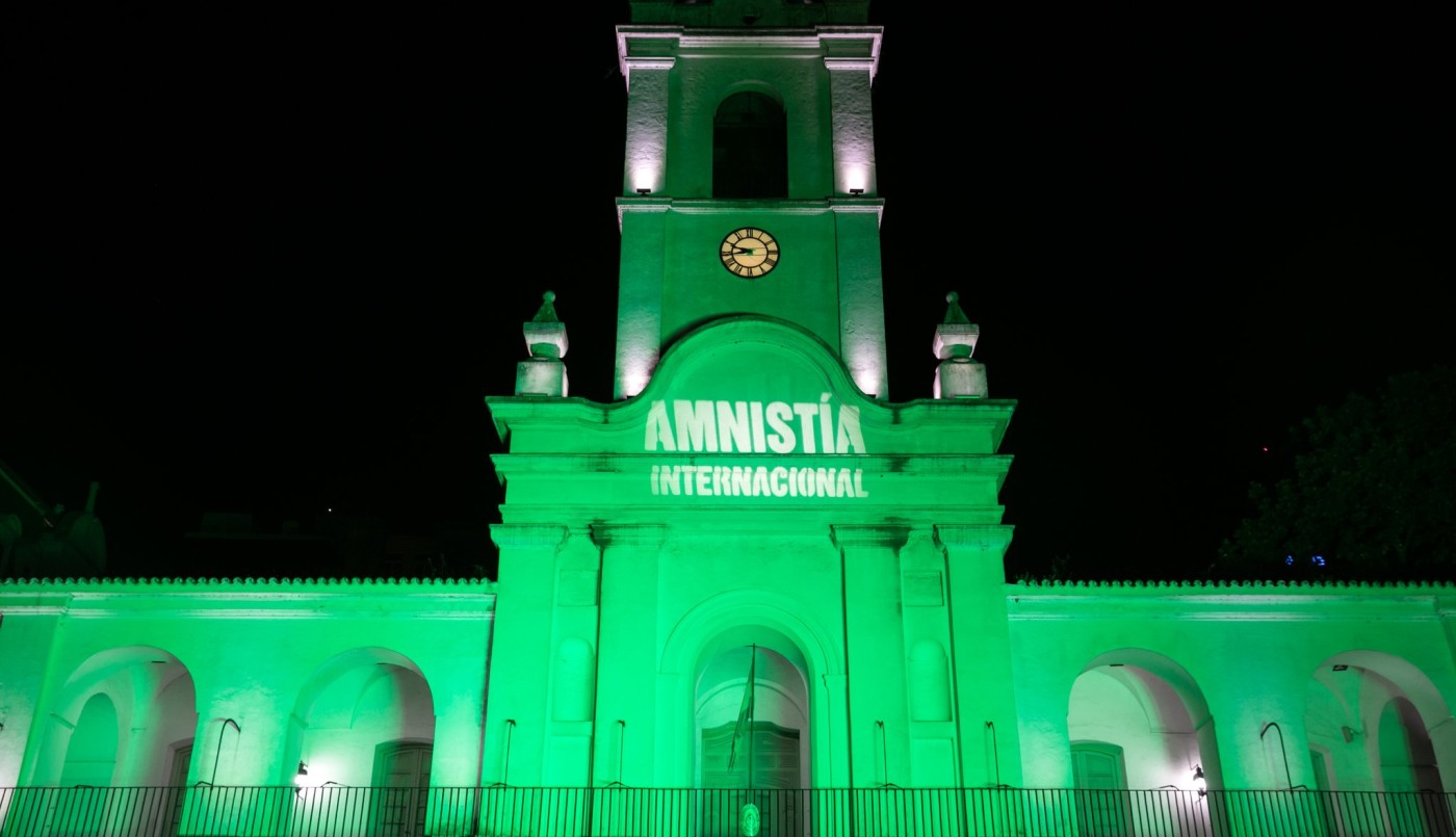 Cabildo verde: la acción de Amnistía Internacional para pedir que se apruebe el proyecto de legalización del aborto | Actualidad