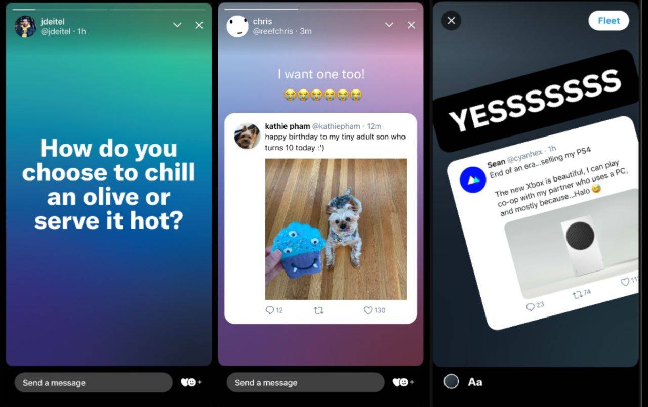 Twitter lanzó sus propias stories y las bautizó "Fleets" | Tecno