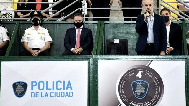 En el cuarto aniversario de la Policía de la Ciudad, Rodríguez Larreta destacó los resultados en Seguridad | Política