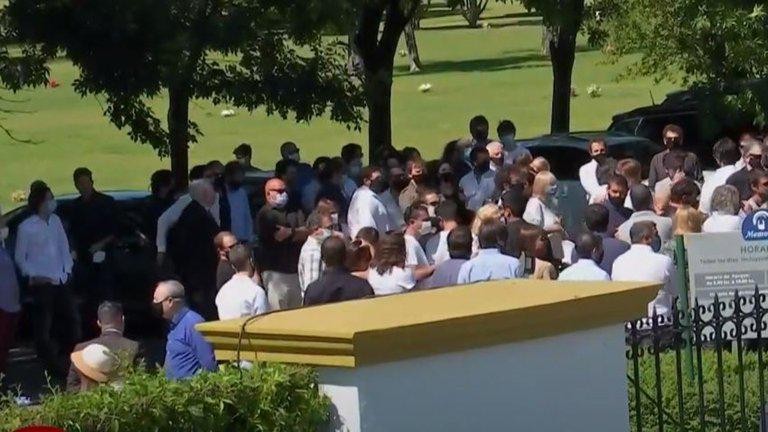 Familiares y amigos despidieron los restos de Jorge Brito en un cementerio de Pilar | Actualidad