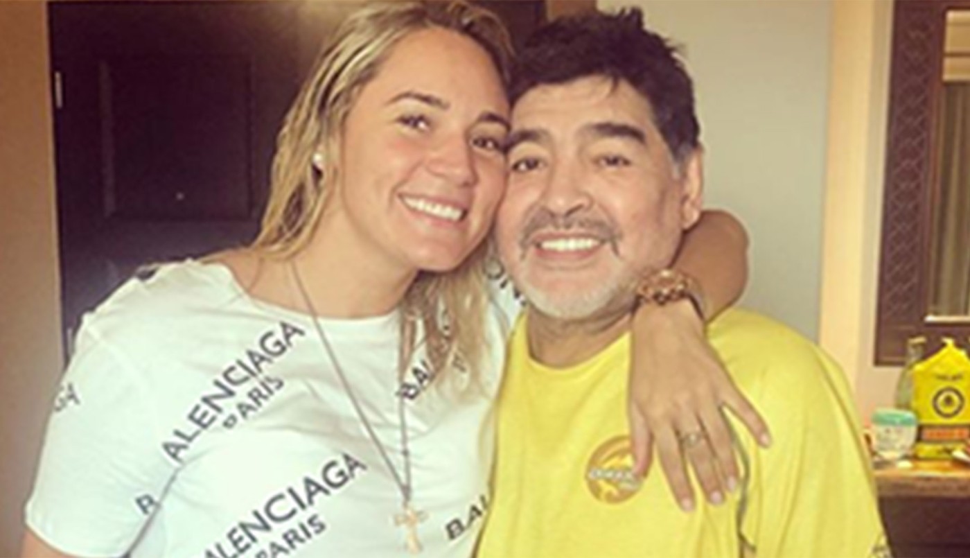 La reacción dramática de Rocío Oliva al enterarse de la muerte de Diego Maradona | Actualidad