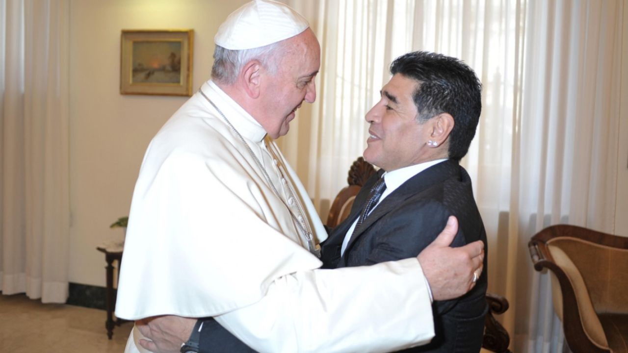 El papa Francisco recordó "con afecto" sus encuentros con Diego Maradona | Actualidad