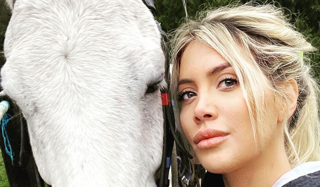 Desnudo total de Wanda Nara, a caballo: "Pisando fuerte" | Espectáculos