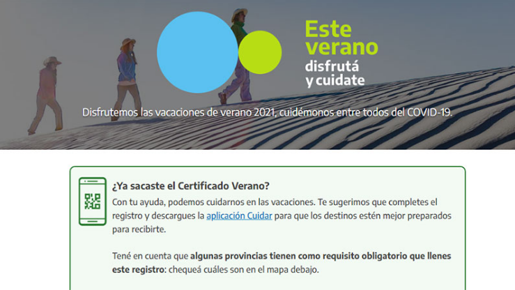 Cómo tramitar los certificados para vacacionar y en qué lugares los piden | Vacaciones | Verano 2021