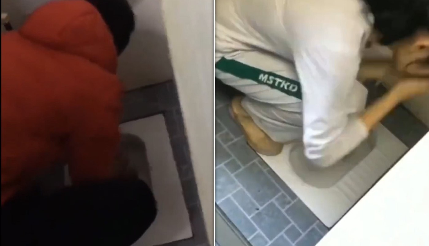 Indignación: entrenador obligó a nenes a lavarse la cara con el agua de una letrina | Internacionales