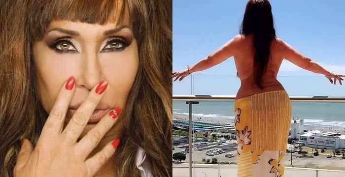 Moria Casán se animó a un topless, y sin photoshop, en su visita a Mar del Plata | Espectáculos