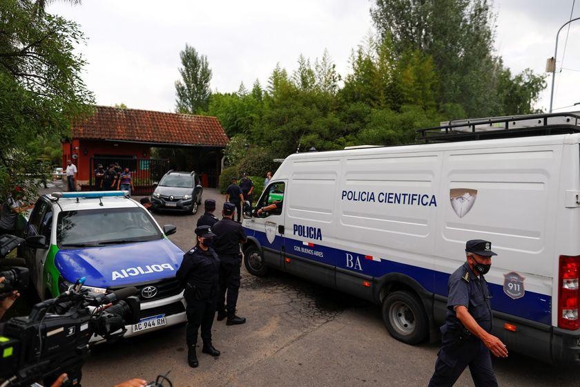 Allanaron la casa de otra persona que estuvo en el country el día de la muerte de Maradona | Actualidad