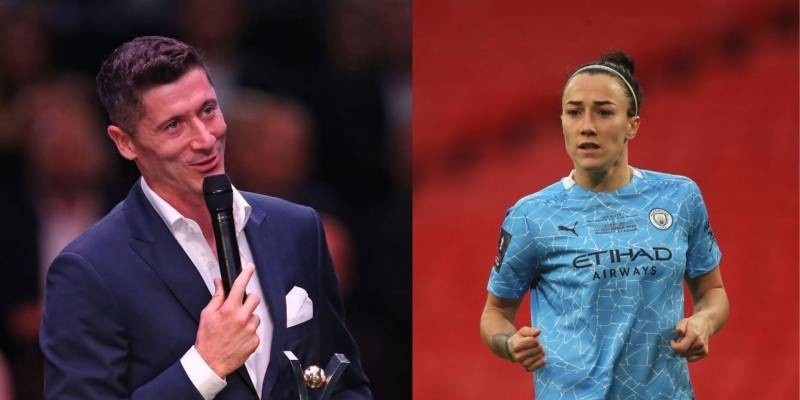 Robert Lewandowski y Lucy Bronze se quedaron con los premios "The Best" de la FIFA a los mejores jugadores del año | Deportes