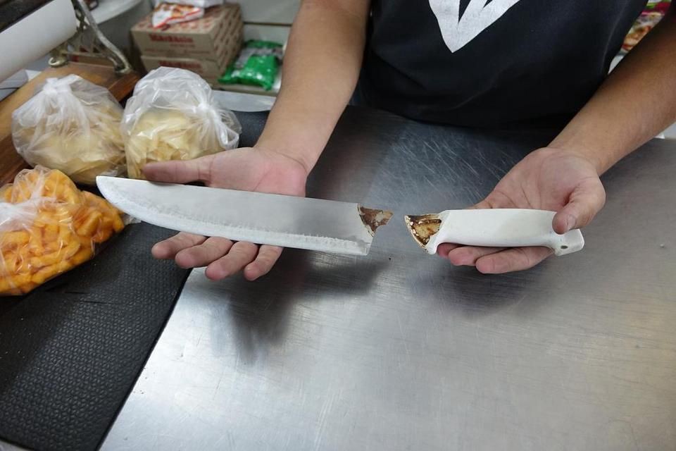 Kiosquero enfrentó con un cuchillo a un "motochorro" | Actualidad